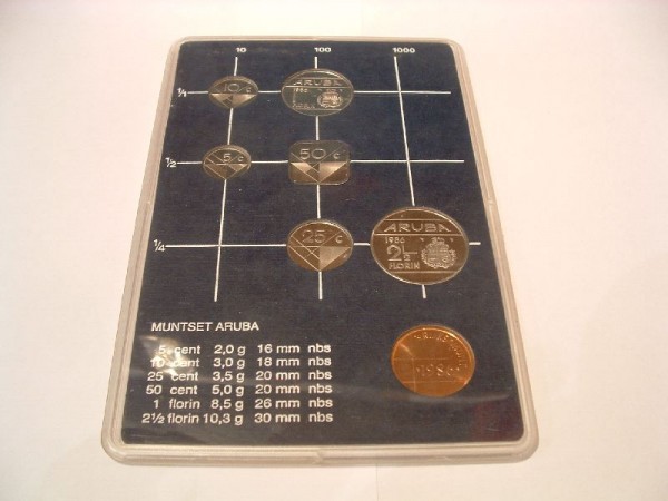 (afbeelding voor) FDC SET 1986 Aruba